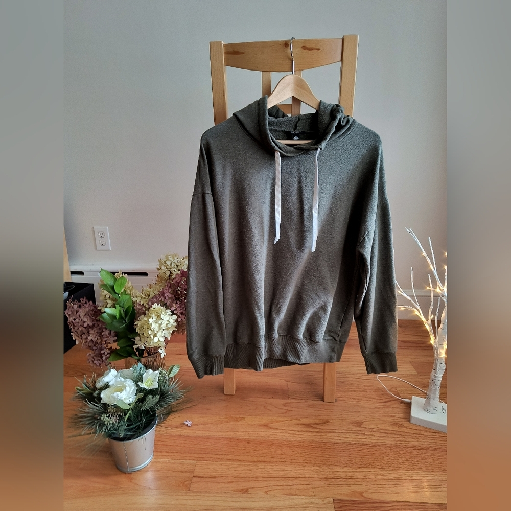 Women's Buffalo David Bitton Super Soft Hoodie Sweatshirt Size M